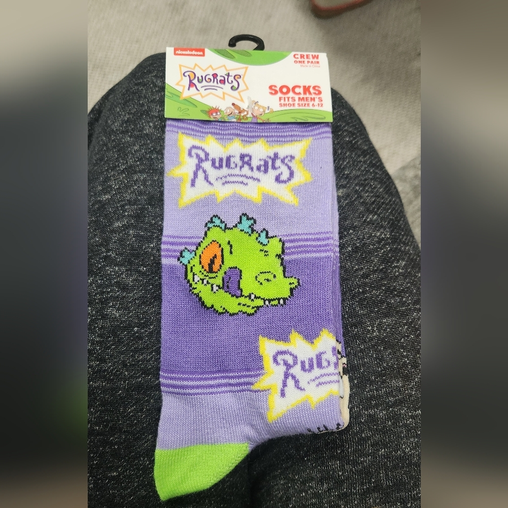 Rugrats mens socks